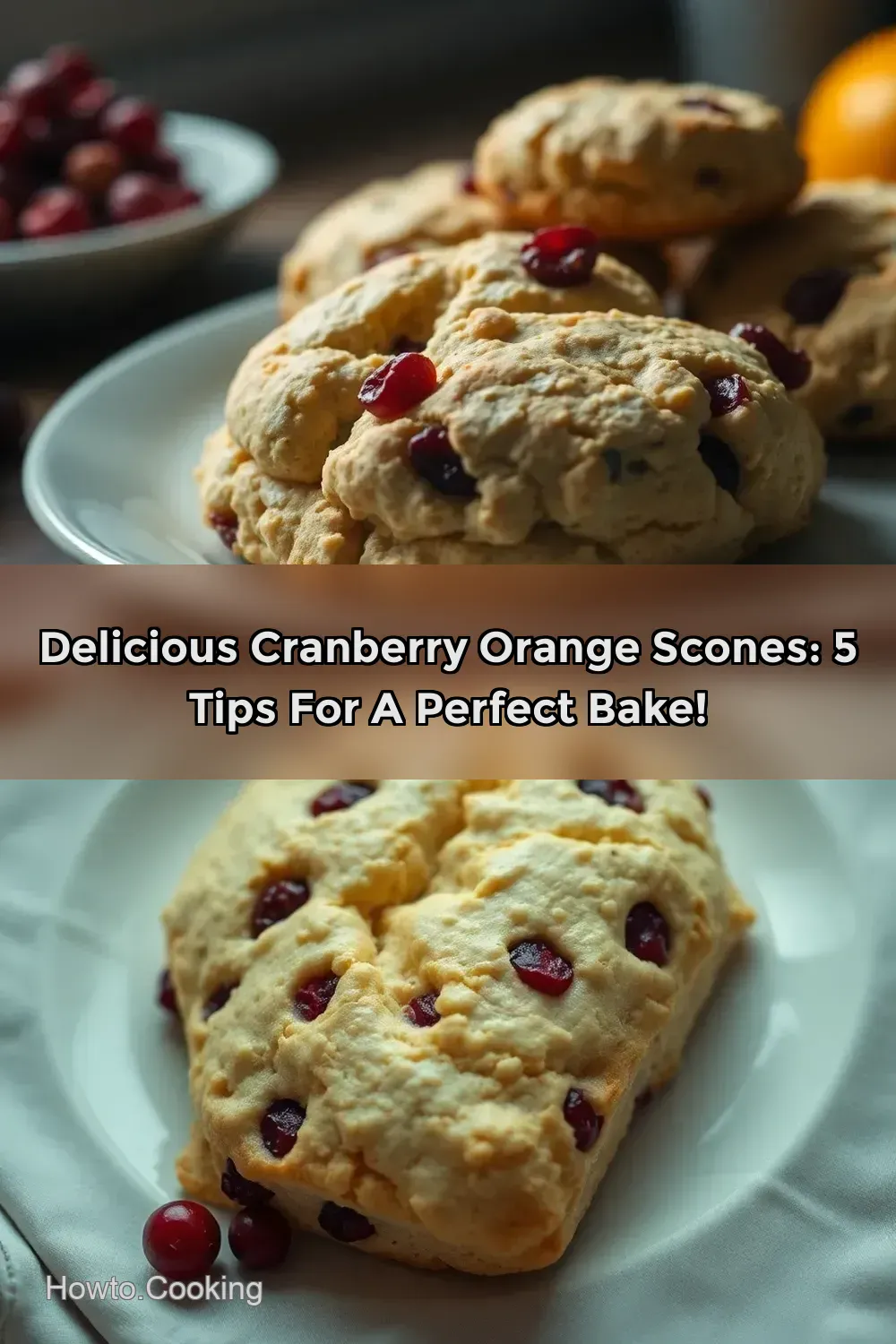 Easy & Delicious Cranberry Orange Scones: A Perfect Tea…