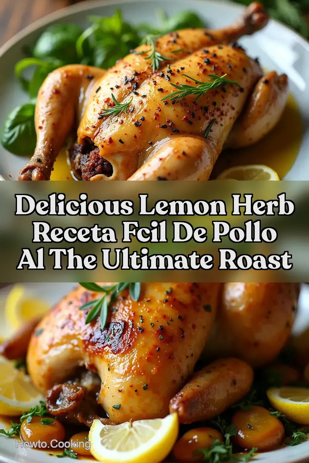 Zesty Receta Fcil de Pollo al Horno My Lemon Herb Secret