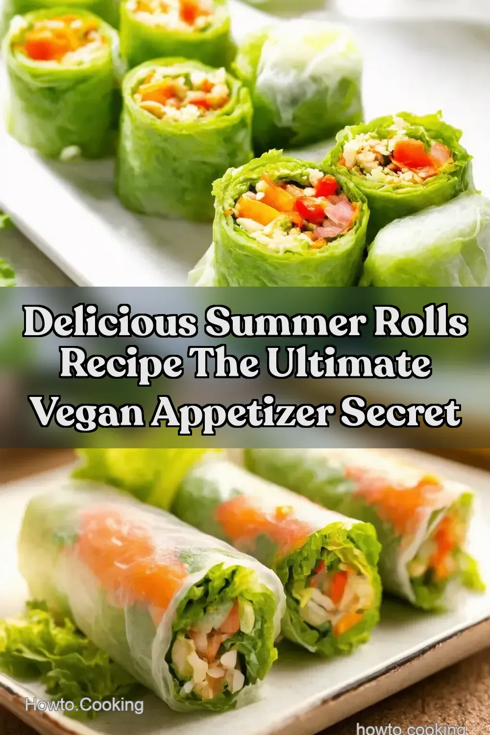 Easy Vegan Summer Rolls Recipe A Fresh Fun Fiesta - How to&hellip;