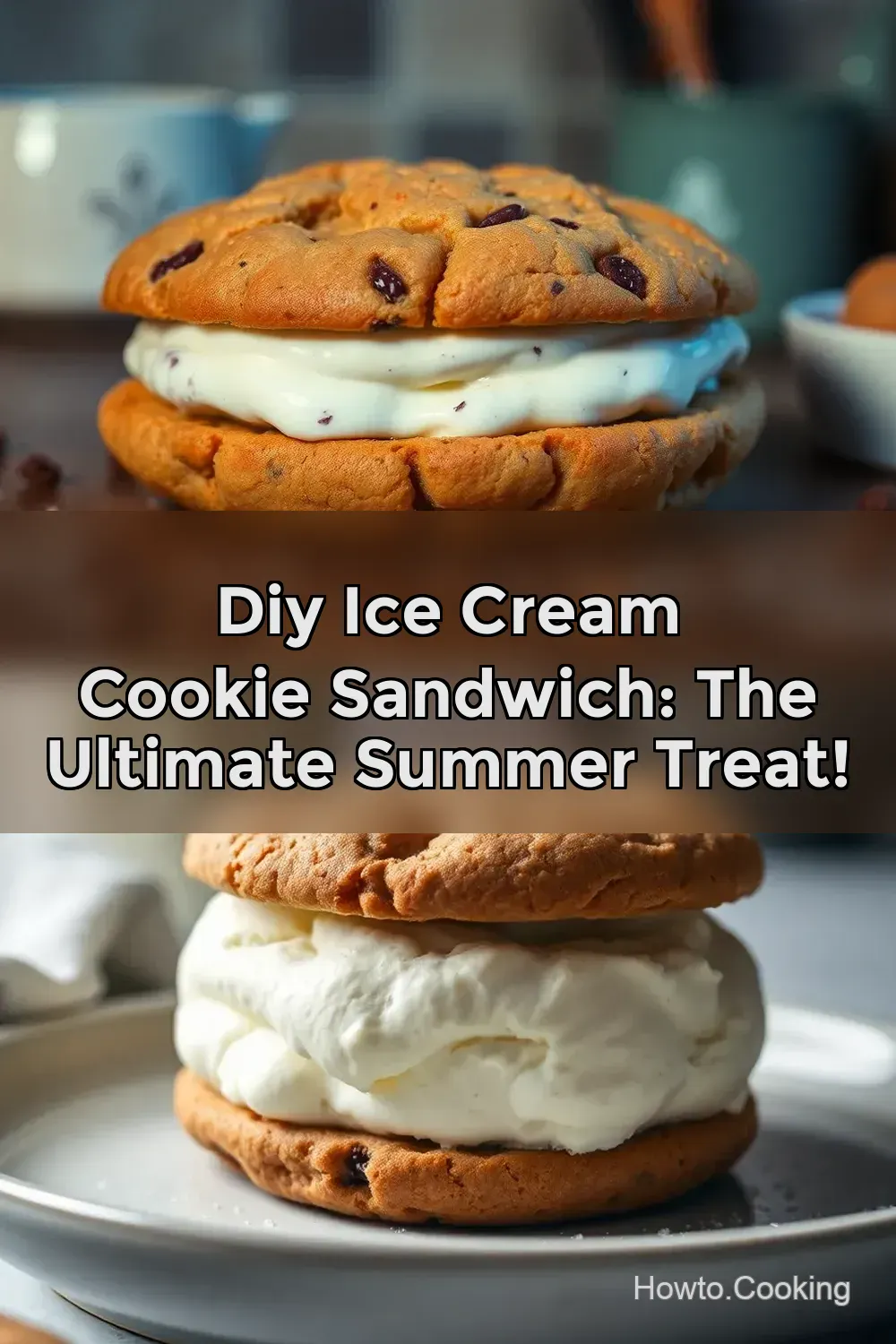 DIY Ice Cream Cookie Sandwich: the ULTIMATE Summer Treat!