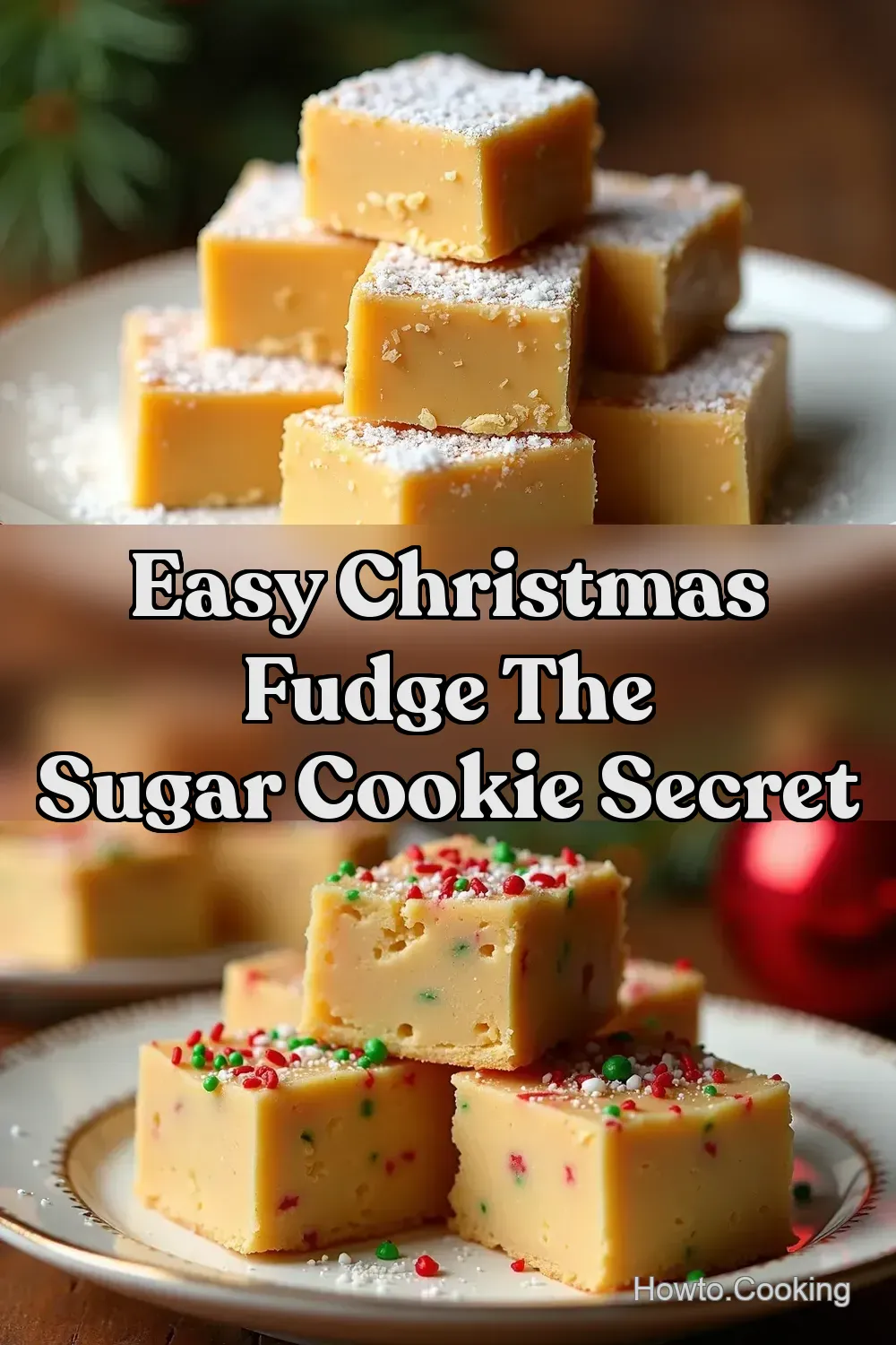 Sugar Cookie Fudge Recipe A Christmas Cracker - How to&hellip;