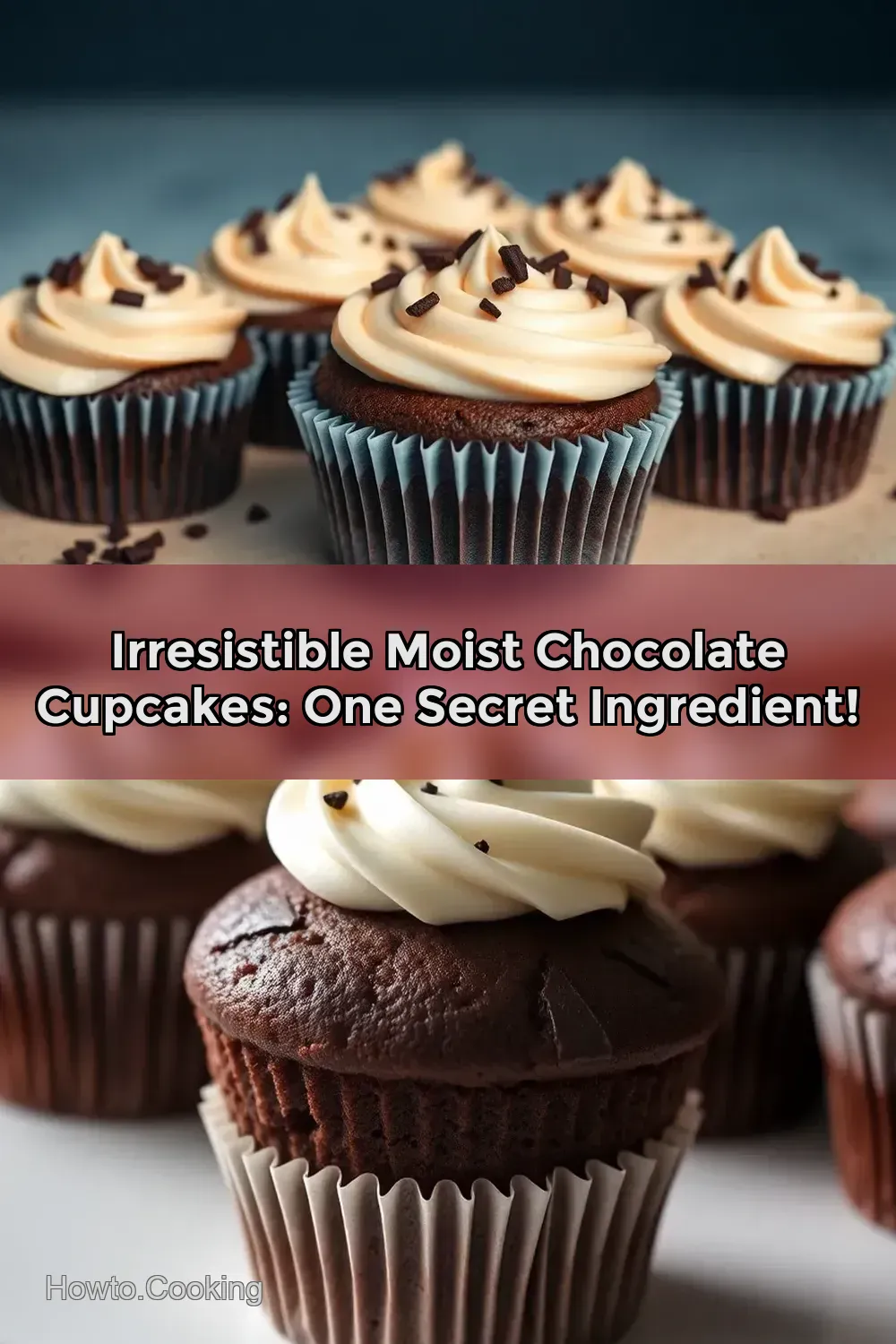 Irresistible Moist Chocolate Cupcakes: One Secret Ingredient!