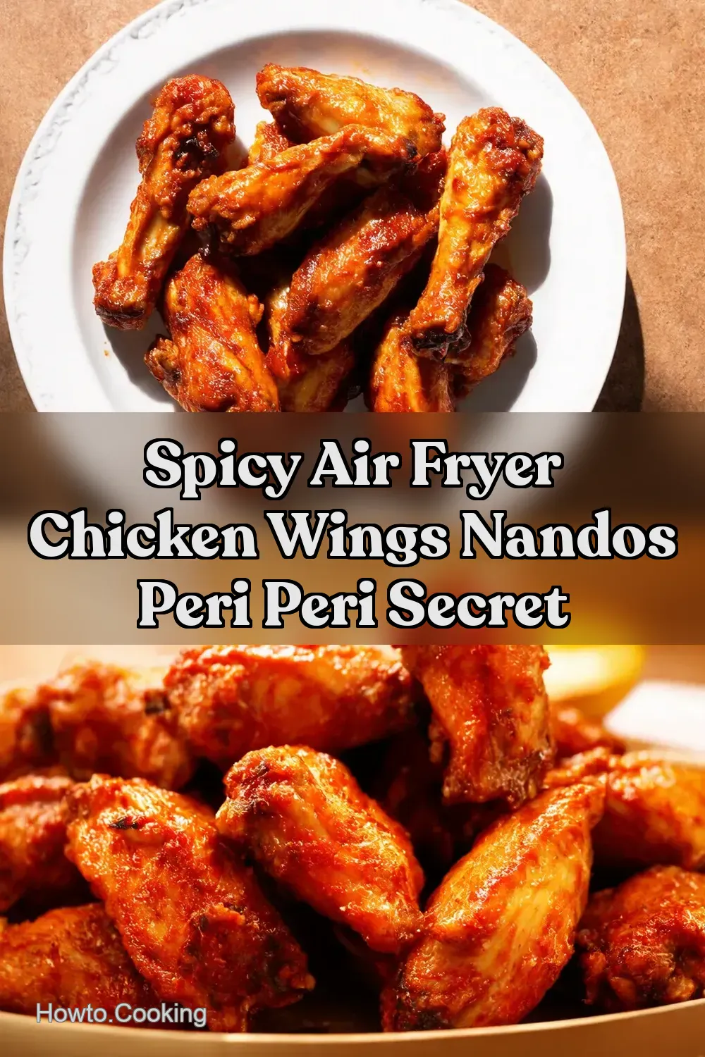 Crispy Air Fryer Peri Peri Chicken Wings Nandos Style