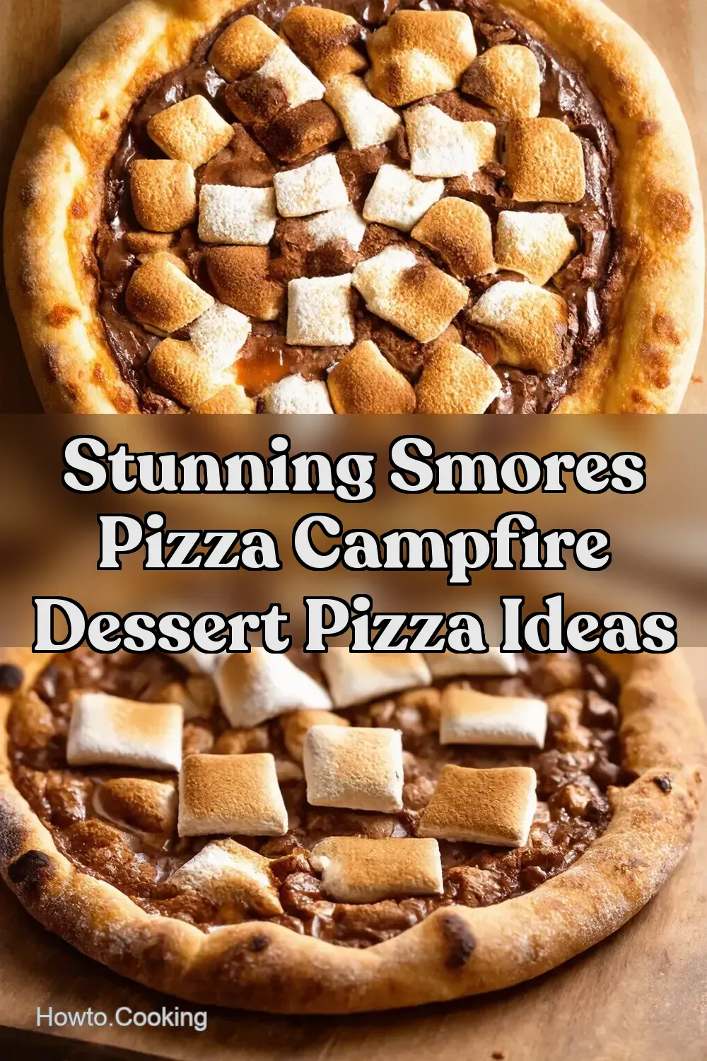 Smores Dessert Pizza Campfire Meets Dessert Pizza Ideas