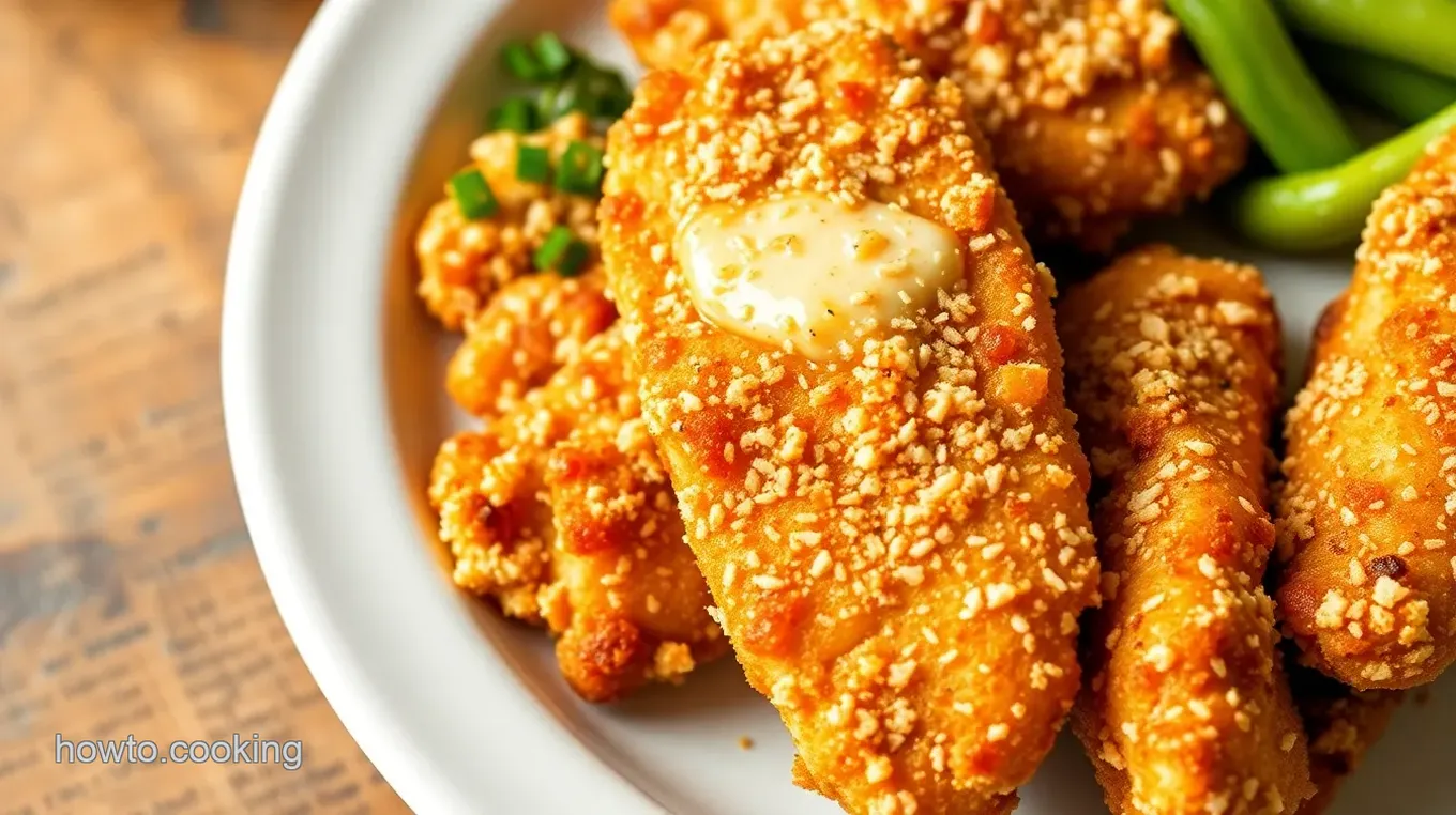 Crispy Oven-Baked Chicken Tenders