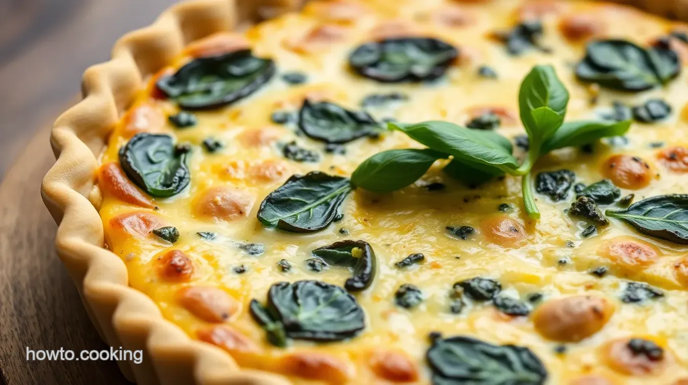 Spinach & Feta Quiche for Expecting Mothers