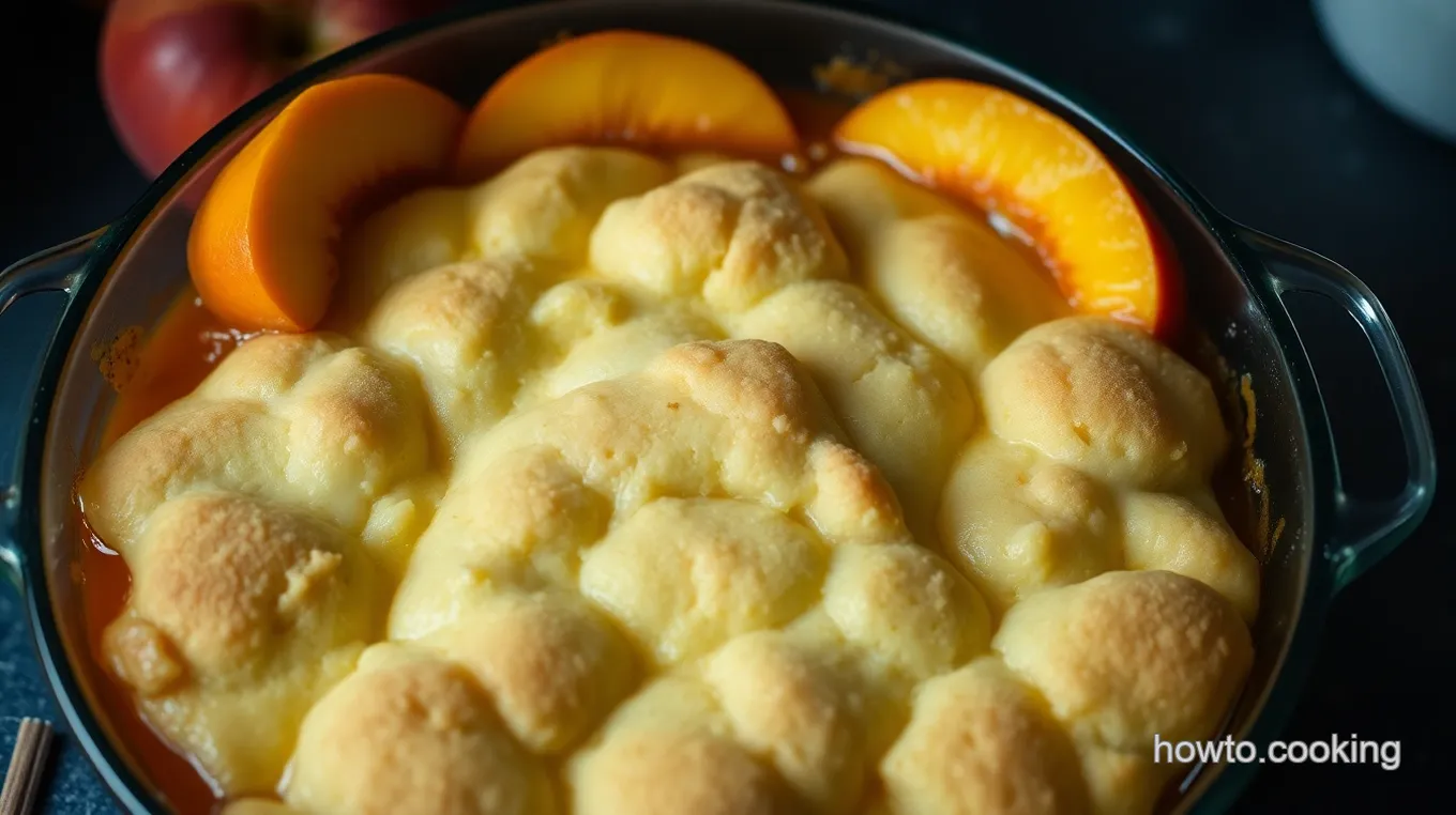 Classic Southern Peach Cobbler