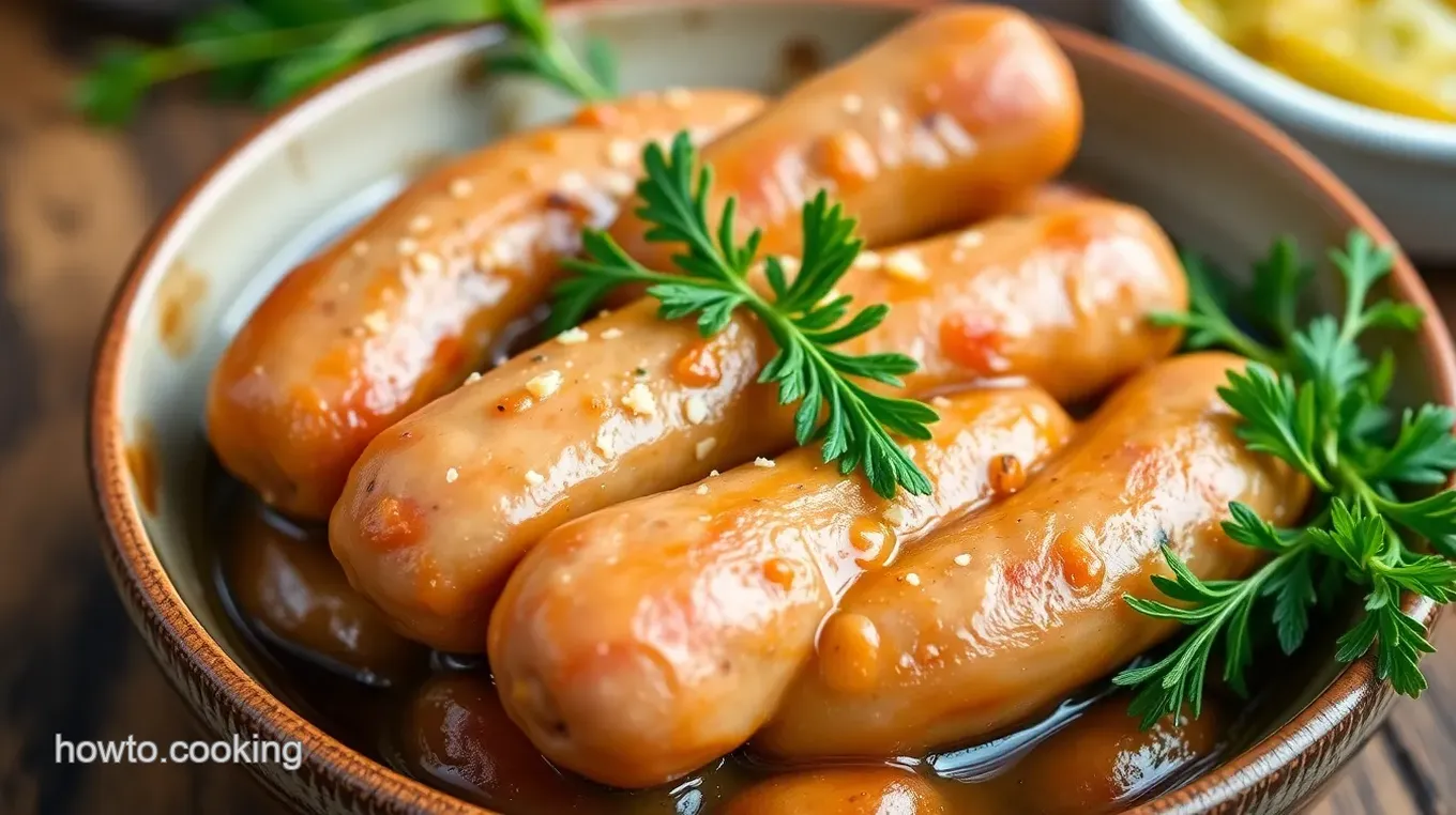 Perfectly Cooked Sausage Links