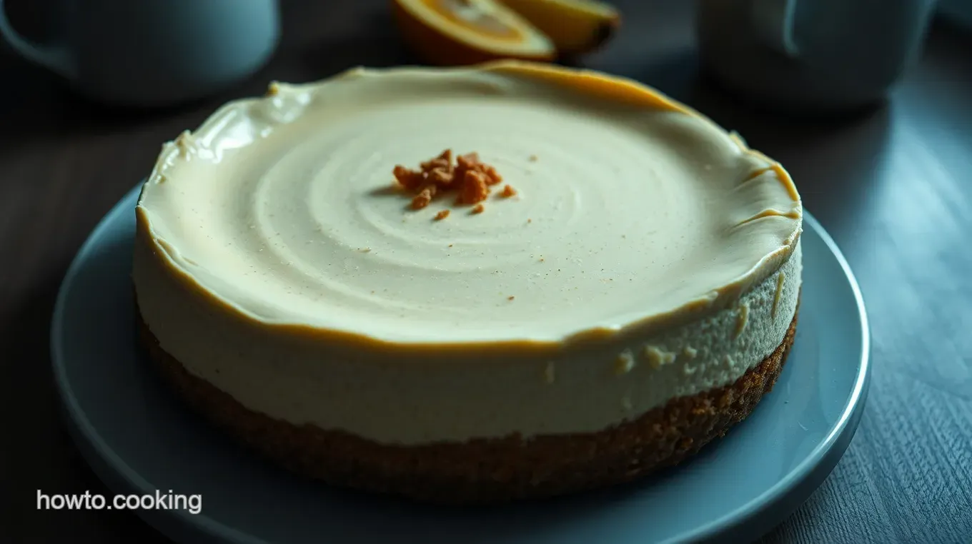 Indulge in My Creamy New York Style Cheesecake Recipe Creamy New York Style Cheesecake with a Graham Cracker Crust