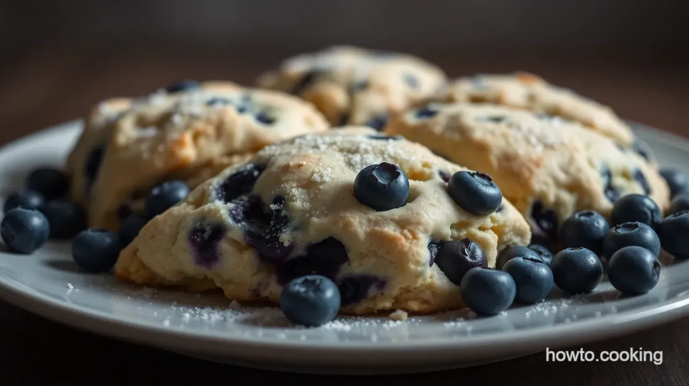 Deliciously Light Frozen Blueberry Scones: A Family Favorite Recipe Deliciously Light Frozen Blueberry Scones