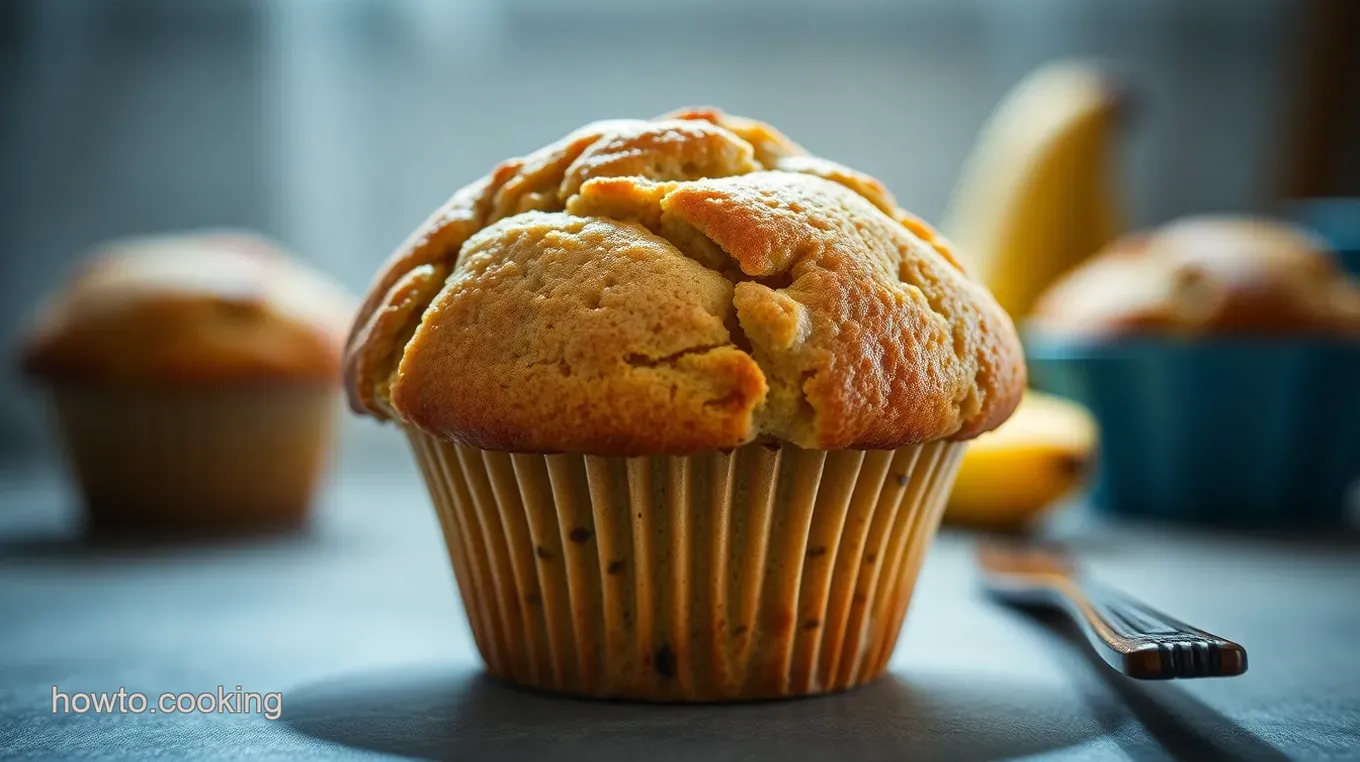 Easy & Moist Banana Muffins Recipe Easy: Perfect For Breakfast Easy Banana Muffins: A Fluffy Delight
