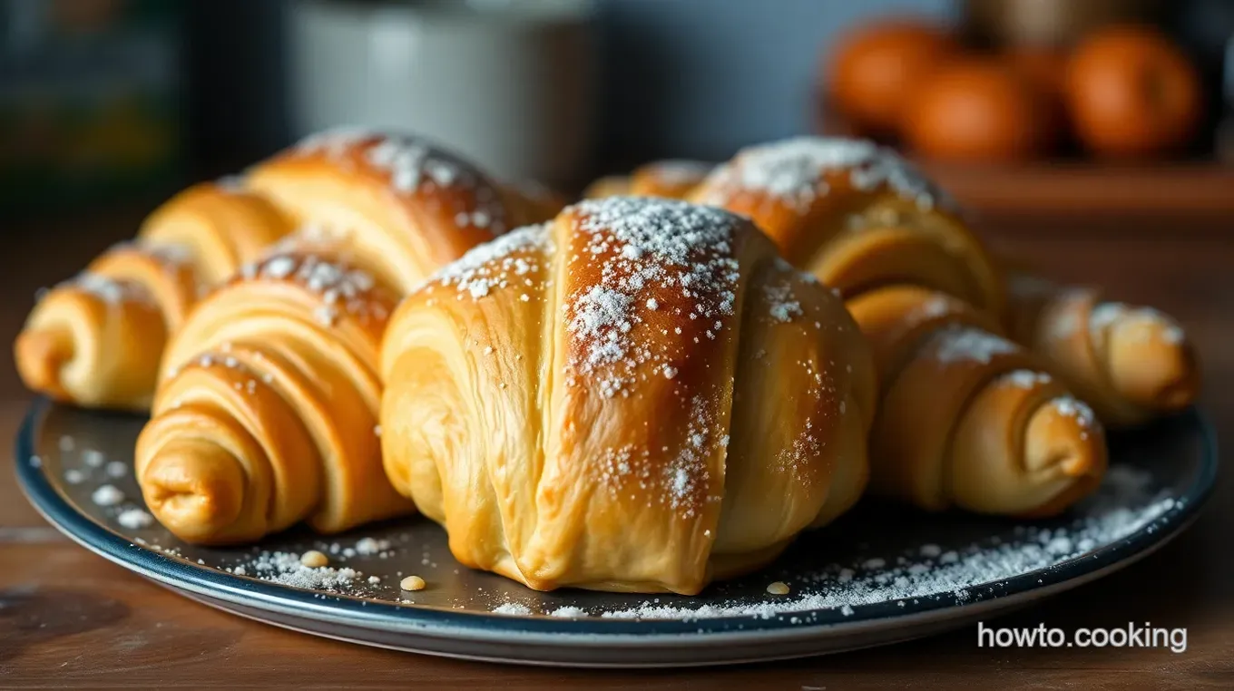 Flaky Buttery Homemade Croissants: The Best Recipe Croissant Flaky Buttery Homemade Croissants