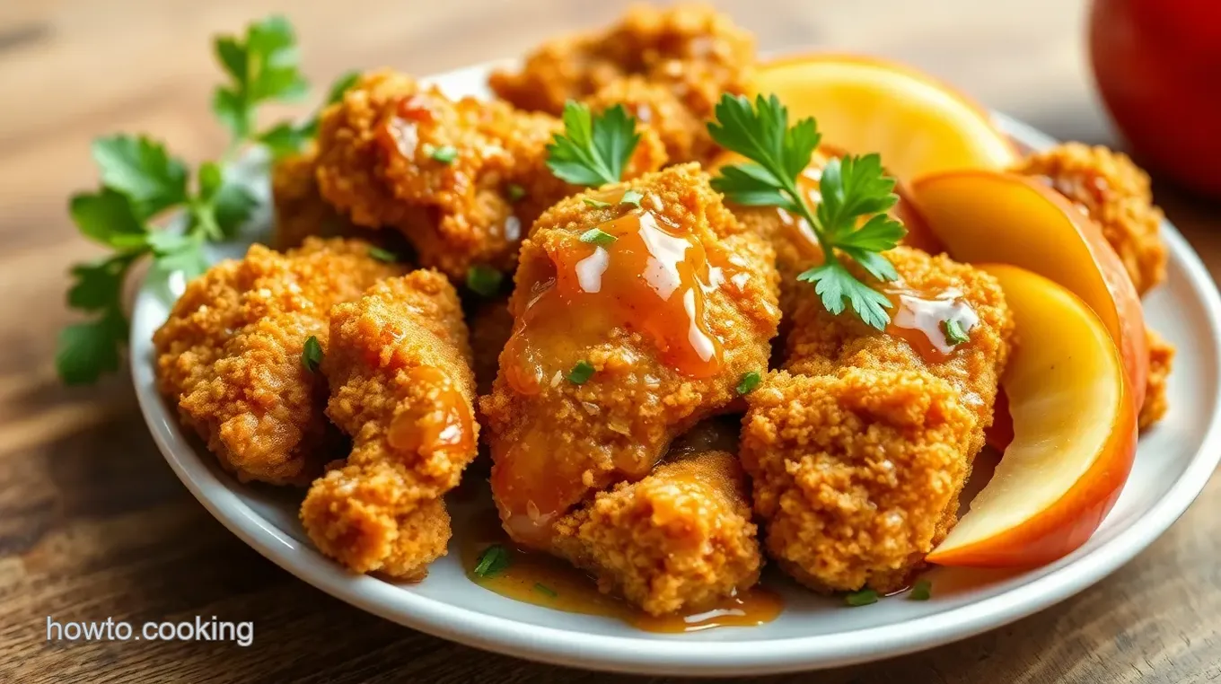 Apple and Honey-Glazed Chicken Tenders