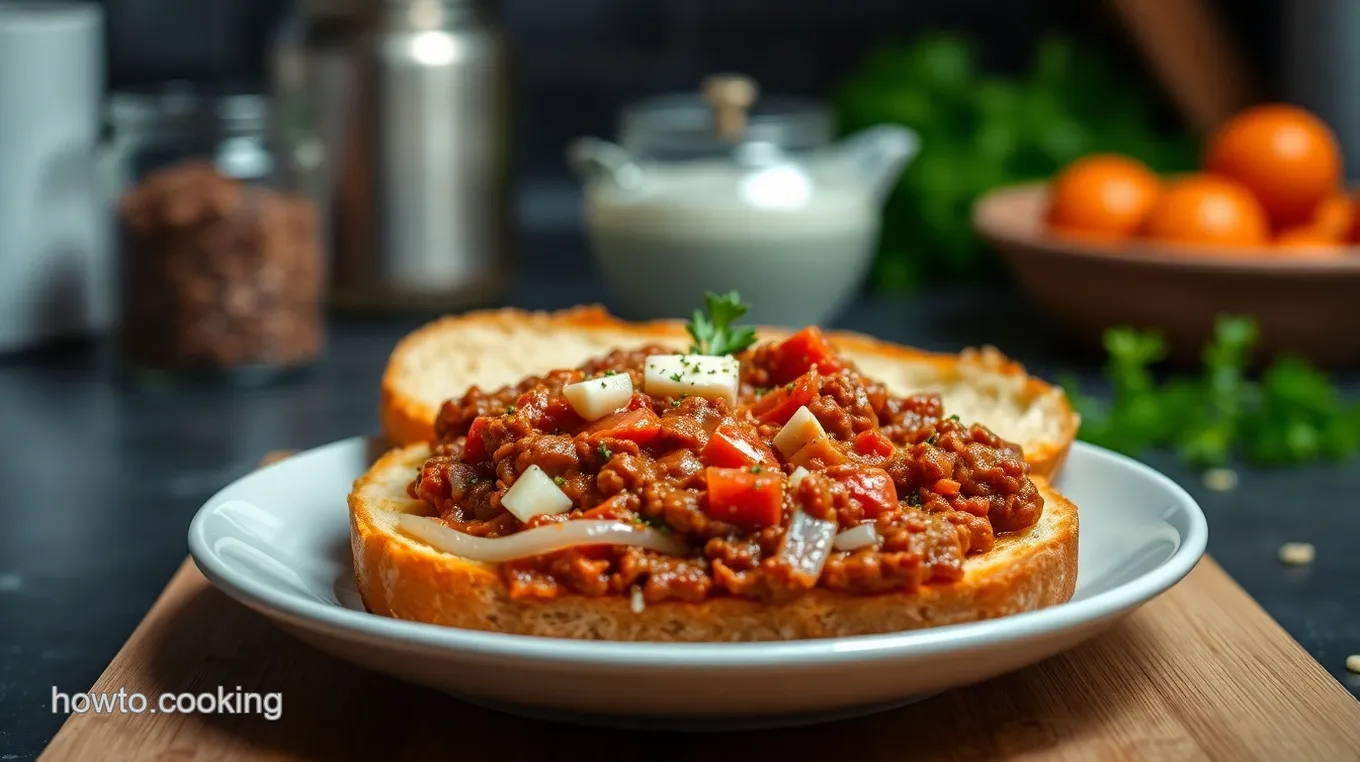 Garlic Bread Sloppy Joes