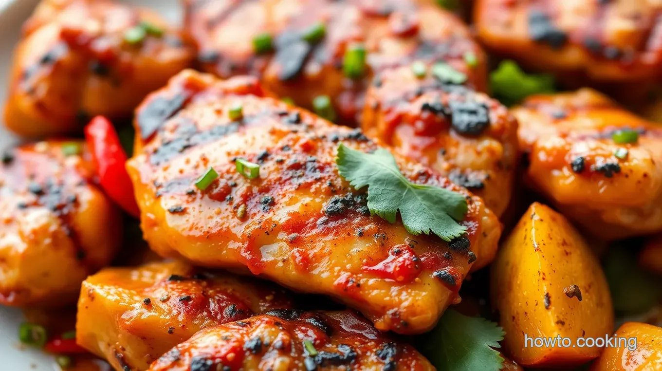 San Antonio Grilled Red Pepper Mexican Chicken Marinade