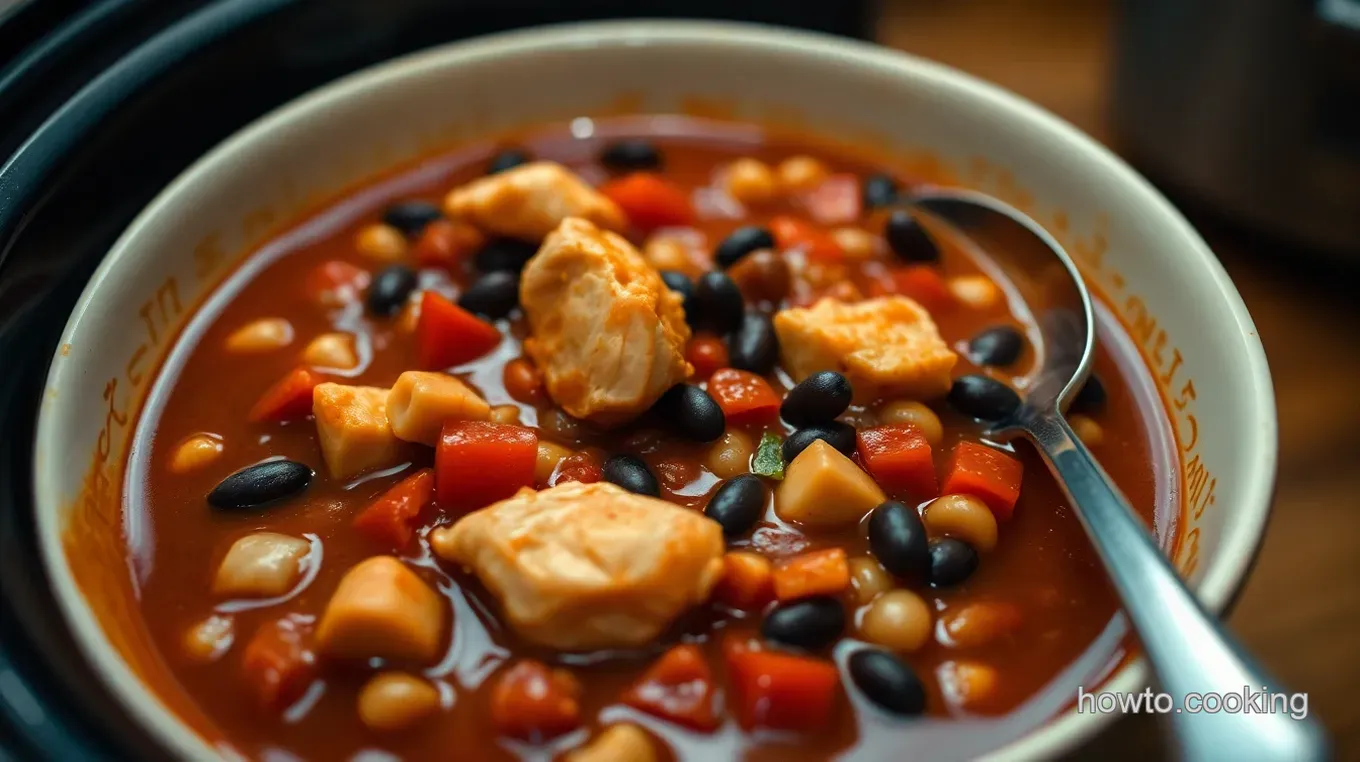 Hearty Crockpot Chicken Chili: A Cozy Hug in a Bowl Hearty Crockpot Chicken Chili: A Cozy Hug in a Bowl