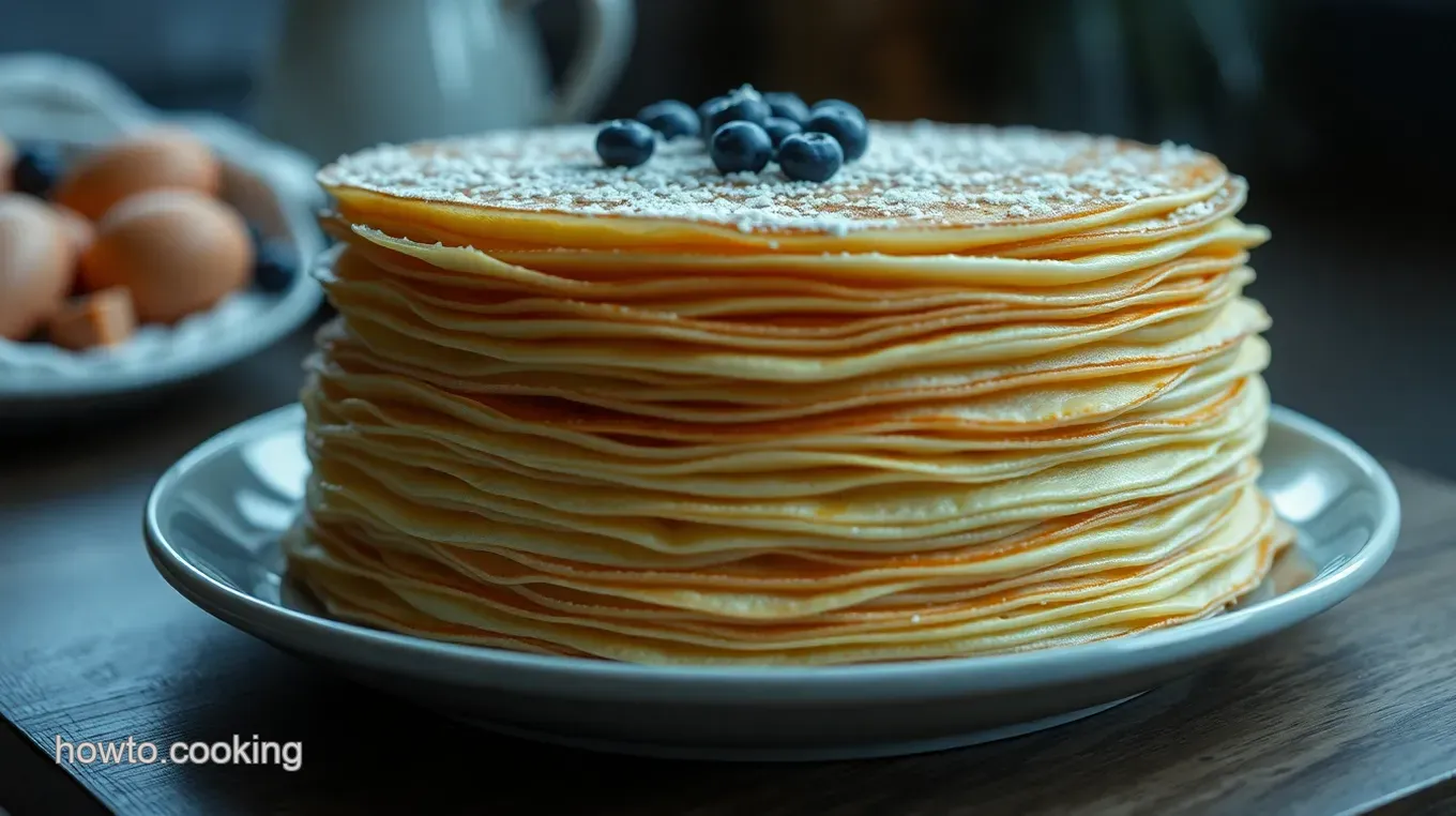 Heavenly Layered Crepe Cake Recipe: Indulge in Sweet Perfection! Heavenly Layered Crepe Cake