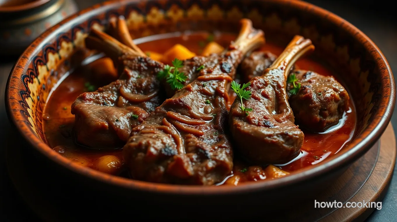 Succulent Lamb Chops Cooked in a Tajine: Your New Favorite Recipe Luxe Moroccan Lamb Chops: A Tajine Delight