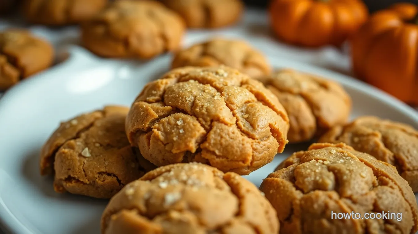 Pumpkin Coffee Cake Cookies