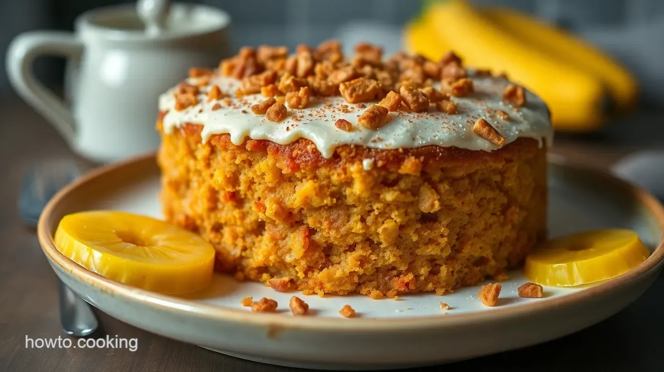 Easy & Delicious Pineapple Carrot Cake Recipe: A Tropical Delight! Tropical Twist Carrot Cake – Pineapple Delight!