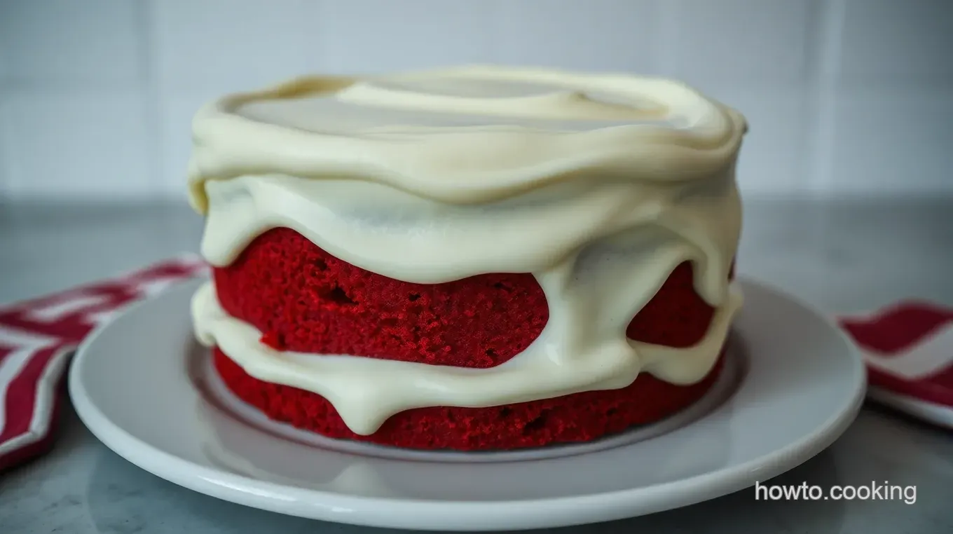Velvet Splendor: The Ultimate Red Velvet with Cream Cheese Frosting Cake Recipe Velvet Splendor: The Ultimate Red Velvet Cake with Cream Cheese Frosting