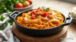 Bake Monterey Chicken Spaghetti Casserole