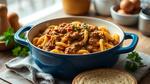 One-Pot Cheesy Ground Beef Pasta Delight