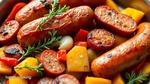 Roast Italian Sausage with Flavorful Veggies