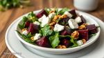 Roasted Beet Salad with Creamy Goat Cheese