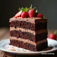 The 24Layer Chronicle Cake Tall Dark Chocolate Perfection