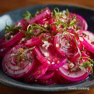 Scarlet Crunch Quick Pickled Red Onions Ready in 30 Minutes