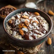 Healthy Almond Joy Overnight Oats Easy NoFaff Breakfast Recipe
