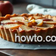My Favorite Apple Jelly Tart with Buttery Crust & Apple Filling