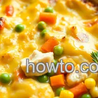 Delicious Bake Cheddar Chicken Pot Pie in 1 Hour: A Family Favorite!
