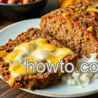 My Family's Favorite Bake Cheesy Beef Bomb Meatloaf Delight Recipe