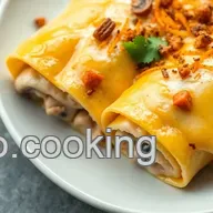 Bake Creamy Mushroom Enchiladas in 50 Min