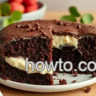 How to Bake Hershey&rsquo;s Chocolate Cake with Creamy Filling: An Amazing Dessert!