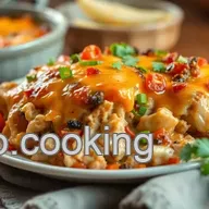 Ultimate Comfort: My Savory Baked Chicken Casserole with Tex-Mex Flavors