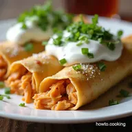 Easy Baked Chicken Chimichangas Recipe Crispy Not Greasy