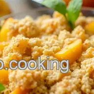 Baked Peach Crumble Recipe: Irresistible Treat