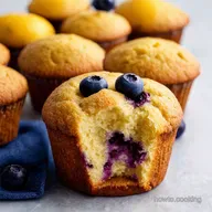 Towering Bakery Style Muffins My Lemon Blueberry Secret