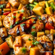 Easy Balsamic Chicken Veggies My GoTo Sheet Pan Recipe