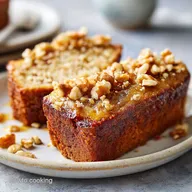 Banana Walnut Cake for 8 Servings