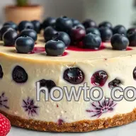 Berry Good: Luscious Blueberry Cheesecake Recipe | Easy Baking