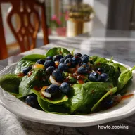 The Best Blueberry Salad with Vinaigrette