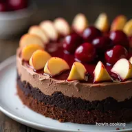 Ultimate Black Forest Cheesecake Recipe Cherry Chocolate Decadence