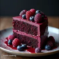 Blackberry Velvet Gothic Cake Recipe Deep Chocolate Indulgence