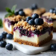 Blueberry Cheesecake Bars Recipe