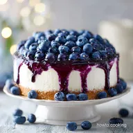 Blueberry Cream Cheese Frosting in 30 Minutes