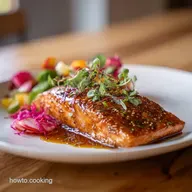 Salmon with Bourbon Glaze in 22 Minutes